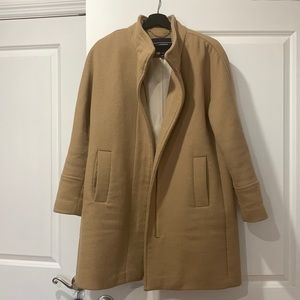 Lands End Wool Look Stadium Coat